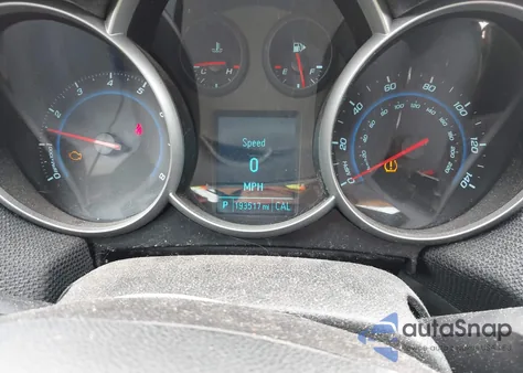 2012 Chevrolet Cruze 1Lt из США, поврежденный, VIN 1G1PF5SC0C7405068